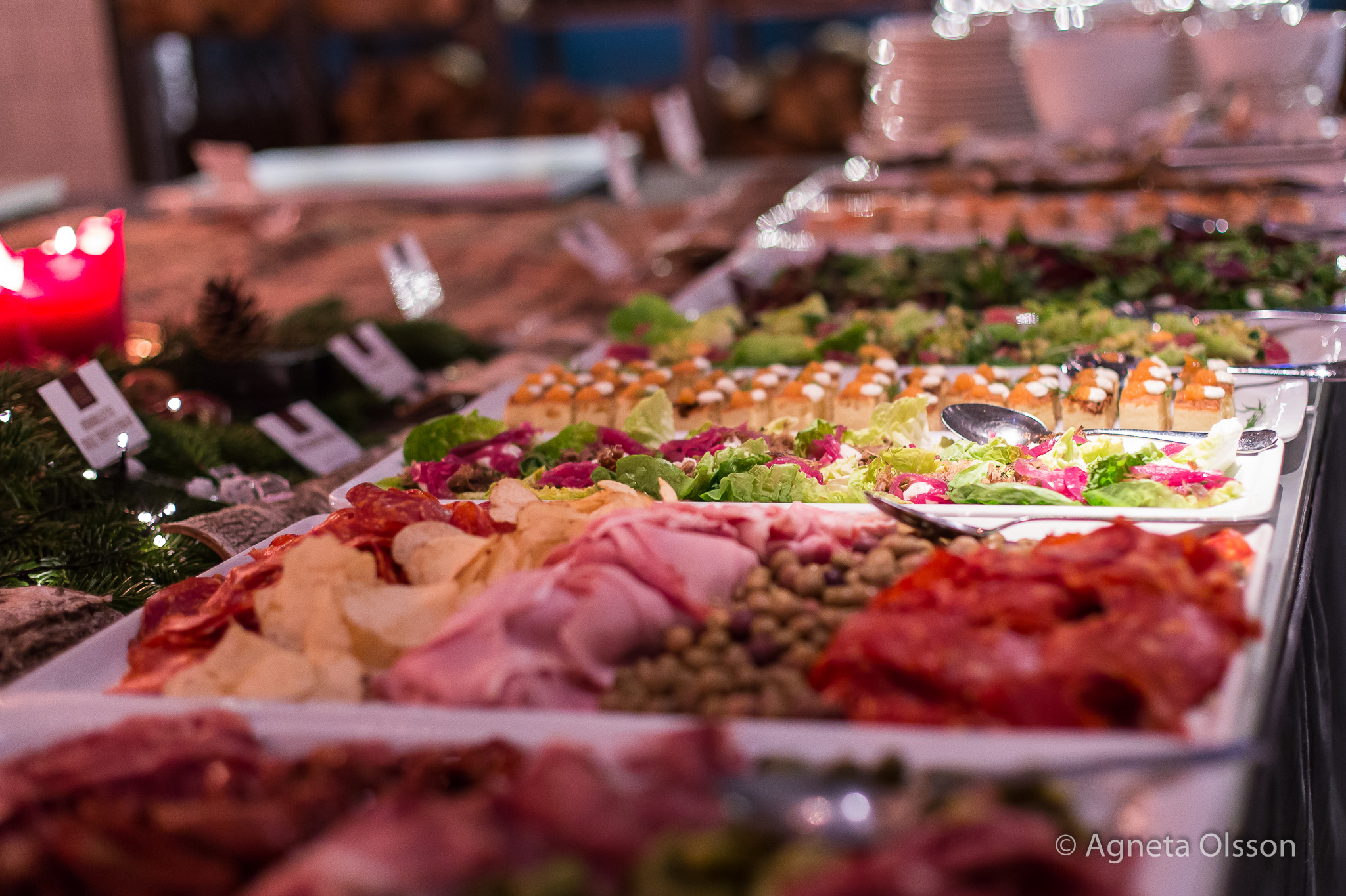 Ett riktigt lyxigt julbord Fotograf Olsson